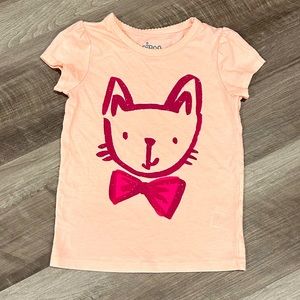 Girls 5T Kitty Cat T-shirt